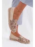 Dámské kožené nazouvací polobotky Maciejka 03512-67 multicolor