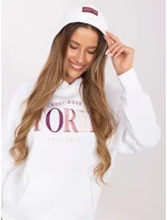 Mikina D10608BC02802A1NO bílá Mikina D10608BC02802A1NO bílá