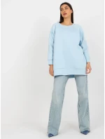 Dámská mikina EM BL 711 1.03X světle modrá - FPrice