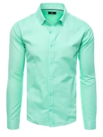 Pánská elegantní mentolová košile FashionStreet DX2433