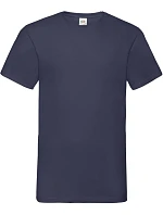 Fruit of the Loom Valueweight V-Neck T Tričko s výstřihem do V 16.1066 navy