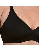 Selma Pure soft podprsenka košíčky se spacer-výztuží 5231 black - RosaFaia