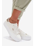 Sneakersy na platformě Big Star TT274805 bílé