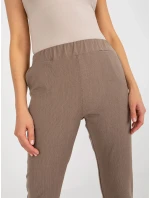 Dámské kalhoty LK SP 506616 1.28X hnědá - FPrice Dámské kalhoty LK SP 506616 1.28X hnědá - FPrice