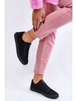 Dámské klasické tenisky Černé Eleya