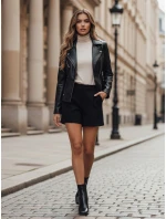 Dámské podzimní černé boty FashionStreet ZY1018