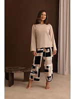 Pyžamo Regina 4021 dlouhé rukávy, velikosti M–2XL, Z26 Pyžamo Regina 4021 dlouhé rukávy, velikosti M–2XL, Z26