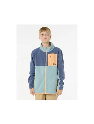 Mikina RIP CURL Raw Energy Block Fleece – chlapecká, modrá