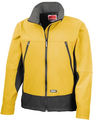 Result R 120X 3-vrstvá softshellová bunda 30.120X sport yellow/black