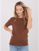 Jumper PM SW B 613.09 světle hnědý