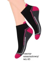 Dámské kotníkové ponožky Steven art.050 Dámské kotníkové ponožky Steven art.050