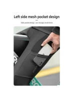 Zateplené cyklistické kalhoty Rockbros černé 2XL