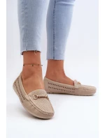 Dámské černé šněrovací mokasíny Rasirna