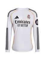 Pánské tričko adidas Real Madrid 25/26 Home s dlouhým rukávem bílé JN8884 pánské