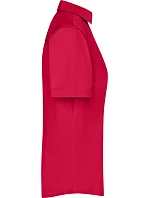 Daiber JN 643 Popelínová business halenka s krátkým rukávem 02.0643 red Daiber JN 643 Popelínová business halenka s krátkým rukávem 02.0643 red