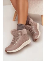 Dámské trapery s kožíškem Big Star – šedé