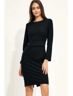 Dámské šaty S206 černé - Nife Dámské šaty S206 černé - Nife