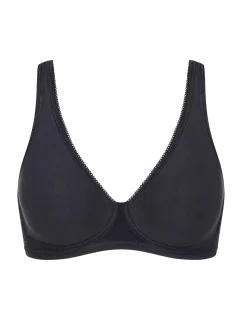 Dámská podprsenka Basic+ Soft Bra - BLACK - černá 0004 - SLOGGI