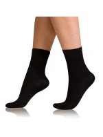 Dámské bavlněné ponožky s pohodlným lemem COTTON COMFORT SOCKS - BELLINDA - černá Dámské bavlněné ponožky s pohodlným lemem COTTON COMFORT SOCKS - BELLINDA - černá