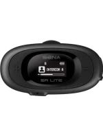 Sena 5R-01D 5R Lite Bluetooth 5.1 700m interkom pro motocykly s LCD displejem a univerzálním mikrofonem pro 2 helmy