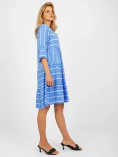 Dámské šaty D73771M30214F modré - FPrice