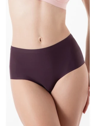 TMAVĚ ŠVESTKOVÉ JEDNODUCHÉ MAXI KALHOTKY