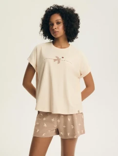 Henderon Dámské pyžamo 44466 Eluna kr/r S-3XL