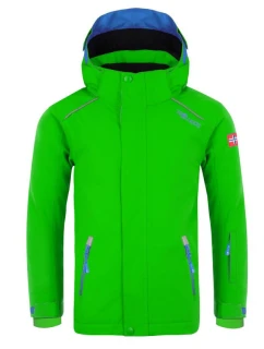 Trollkids Kids Holmenkollen Snow Jacket Pro zimní zelená zateplená bunda (913-303)