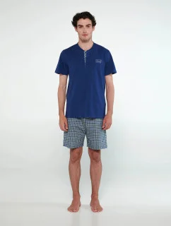 Pyžamo s knoflíkovou légou 20690 - Vamp