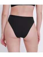 Dámské kalhotky GO Casual High leg 2P - BLACK - černé 0004 - SLOGGI