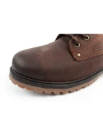 Wrangler Yuma pánské boty sobolí boty elegantní kožené boty tmavě hnědé Wrangler Yuma pánské boty sobolí boty elegantní kožené boty tmavě hnědé