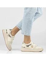 Dámské kožené polobotky béžové Filippo DP7769 dámské