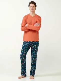 Vamp - Pánské pyžamo s potiskem 21611 - Vamp