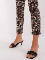 DHJ kalhoty SP 13926 6.60P černá béžová