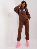 Sada EM KMPL 756.95P tmavě hnědá