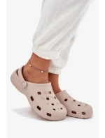 Dámské pěnové pantofle LEMIGO – béžové