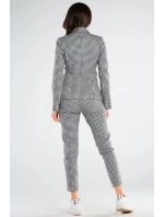 Dámské kalhoty A440 černo-bílá - Awama