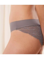 Dámské kalhotky Body Make-Up Illusion Lace Highleg Tai - GRAY - šedé 3091 - TRIUMPH