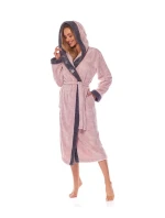 Dámský župan 9145 beige - L&L Dámský župan 9145 beige - L&L