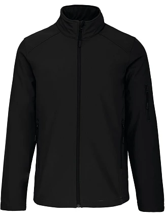 Kariban K 401 Pánská 3-vrstvá softshellová bunda 20.K401 black