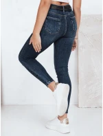 Dámské úzké džíny modré FashionStreet UY2787