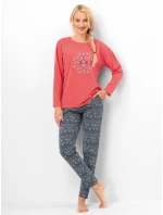 Pyžamo Key LNS 703 B25 long/r S-XL dámské