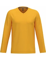 Kariban K 358 Pánské tričko do V s dl. rukávem 20.K358 yellow Kariban K 358 Pánské tričko do V s dl. rukávem 20.K358 yellow