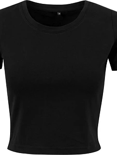 Build your Brand BY 042 Těžký dámský crop top 56.0042 black