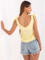 Dámský top WN TP 1705.69 světle žlutý Dámský top WN TP 1705.69 světle žlutý