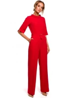 M463 Kombinéza se stojáčkem - červená M463 Kombinéza se stojáčkem - červená