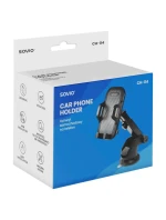 DRŽÁK TELEFONU DO AUTA SAVIO, ČELNÍ SKLO CH-04