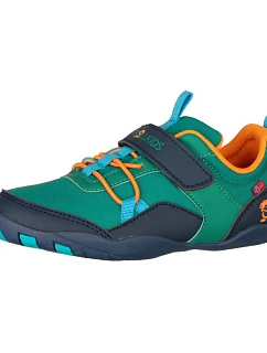 Boty Trollkids Skaland Barefoot Hiker mořská zelená/madeirská modrá/západ slunce v Saharě