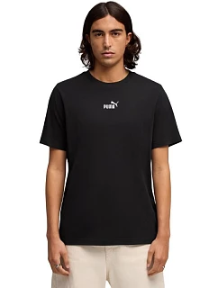 Pánské tričko Puma ESS Small No.1 s logem uprostřed, černé 692912 01