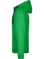 Daiber JN 355 Pánská mikina Doubleface 02.0355 fern green/graphite